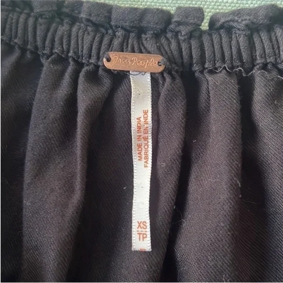 Free People Fleur Du Jour Embroidered Off Shoulder Mini Dress XS - Picture 7 of 11